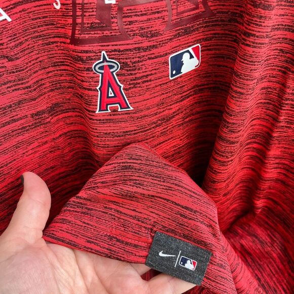 Nike Dri-Fit MLB Angels Red T-Shirt XXL – New with Tags - Picture 3 of 13